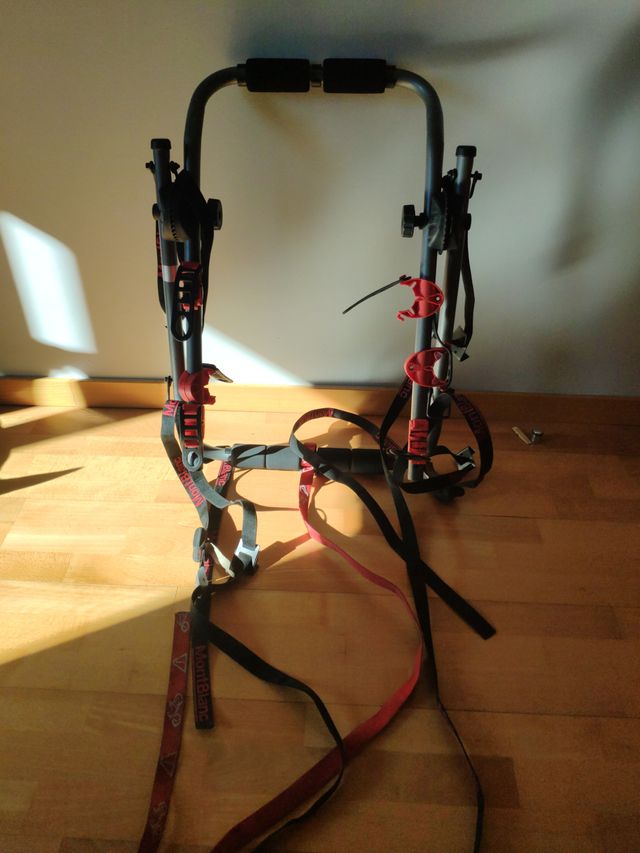 Porta bicicletas Mont blanc + señal