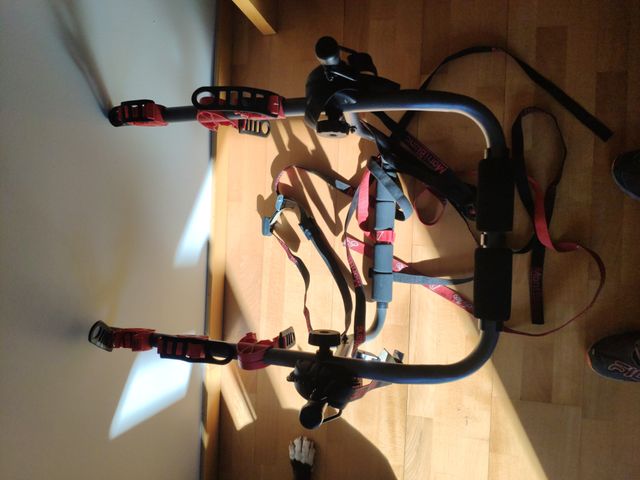 Porta bicicletas Mont blanc + señal