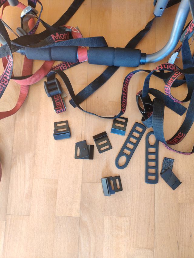 Porta bicicletas Mont blanc + señal