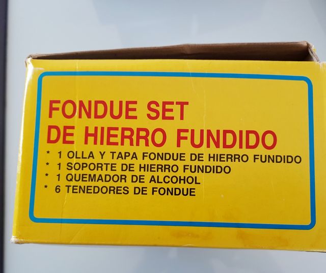 REBAJADA Fondue completa NUEVA