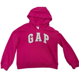 Sudadera niña manda larga fucsia GAP