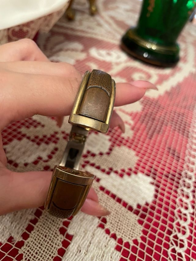 Bracciale vintage uomo in legno 