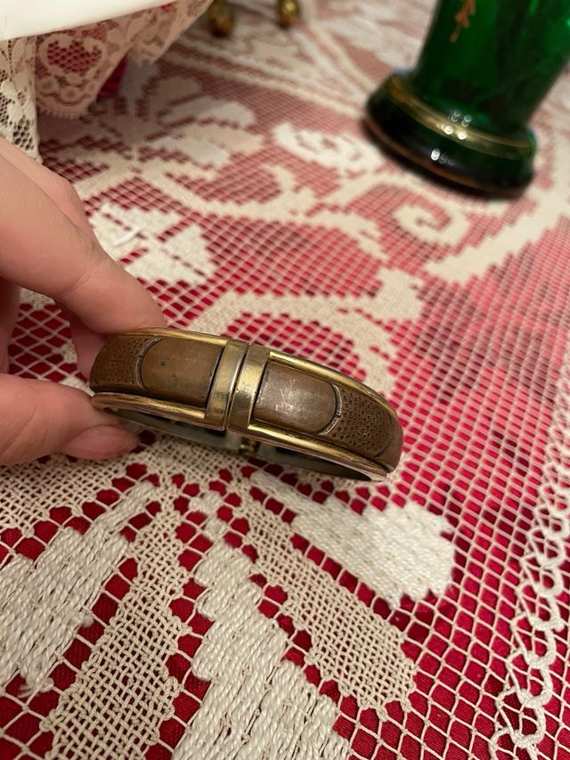 Bracciale vintage uomo in legno 