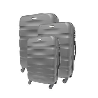 Set 3 valigie trolley rigido bagaglio a mano