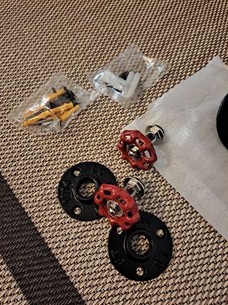 ACCESORIOS BAÑO METAL - LOTE - NUEVOS - LEER.