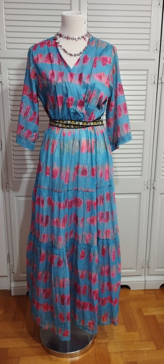 Abito lungo fantasia Wu' Side tg unica