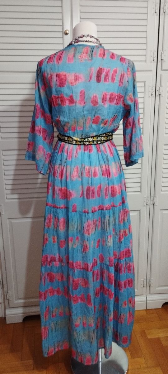 Abito lungo fantasia Wu' Side tg unica