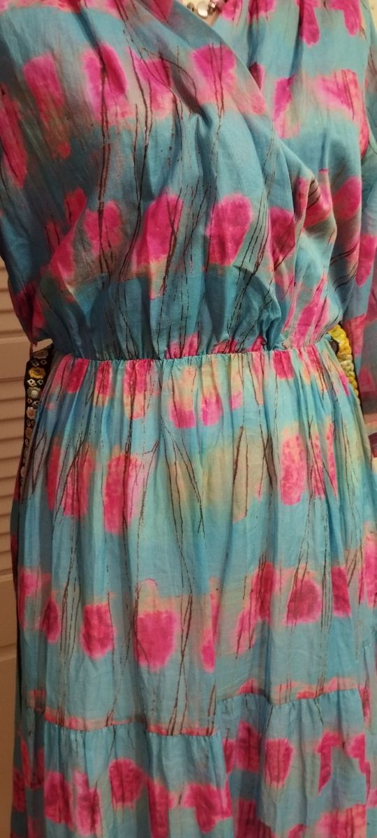 Abito lungo fantasia Wu' Side tg unica