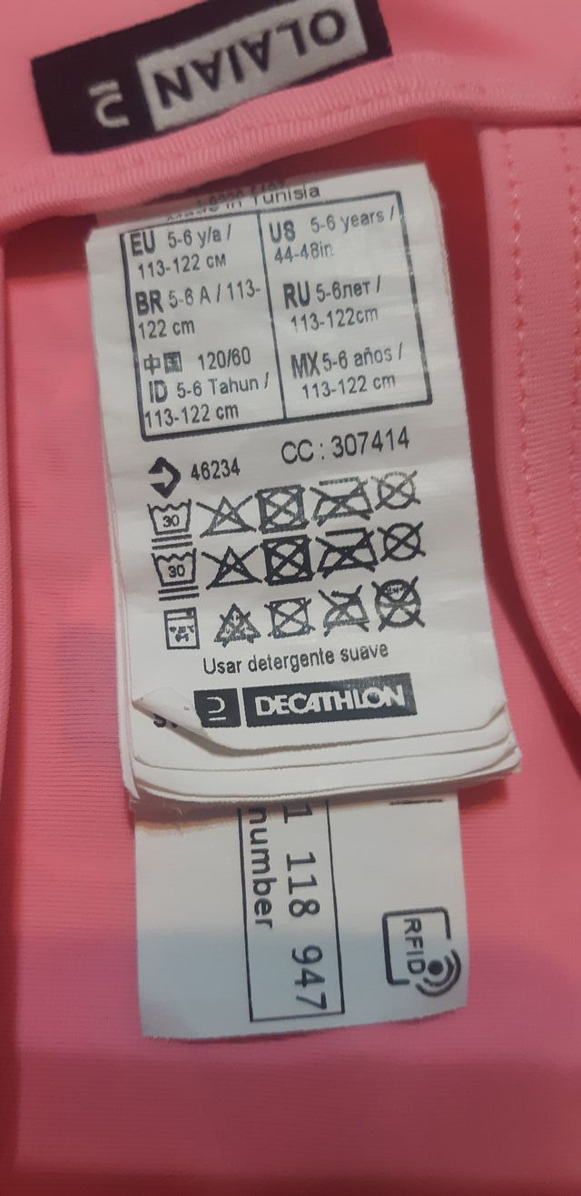 Set costumi interi da bagno per bimba