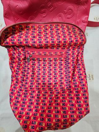 Mochila Mujer "Desigual" Fucsia