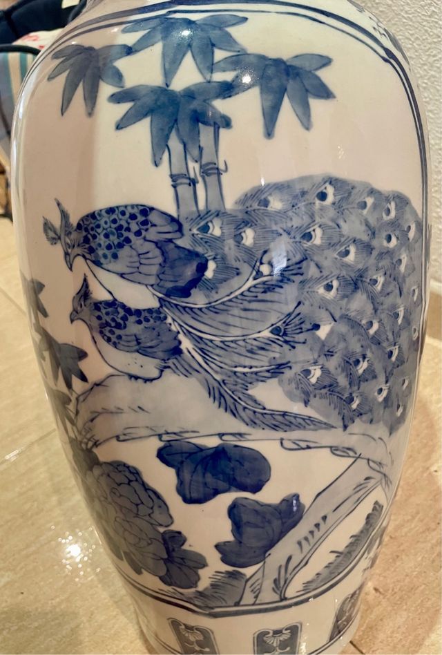 Jarrón porcelana china