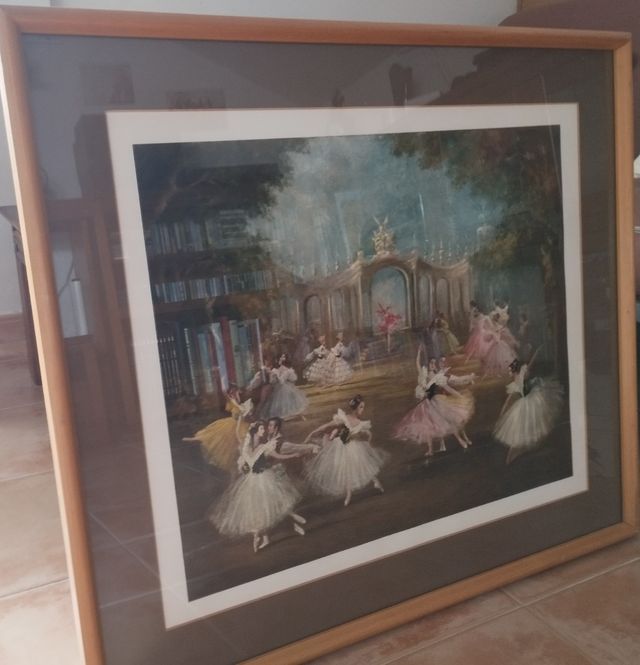 Pintura de bailarinas
