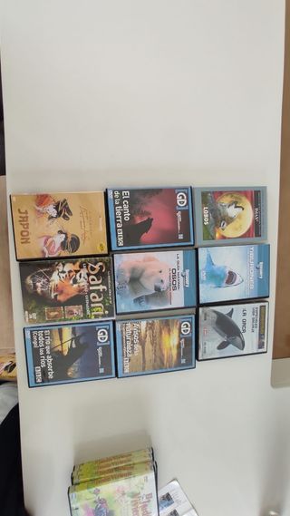 DVD documentales diferentes temáticas
