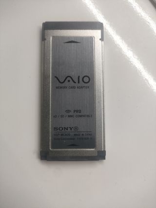 Lector/Adaptador de tarjetas Sony Vaio