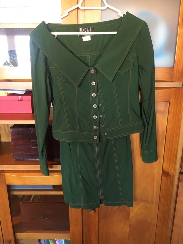 VESTIDO PUNK VINTAGE. EXCLUSIVO