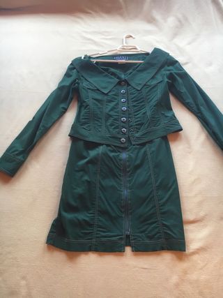 VESTIDO PUNK VINTAGE. EXCLUSIVO