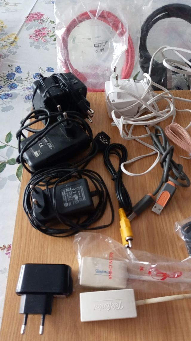Lote cables/cargadores