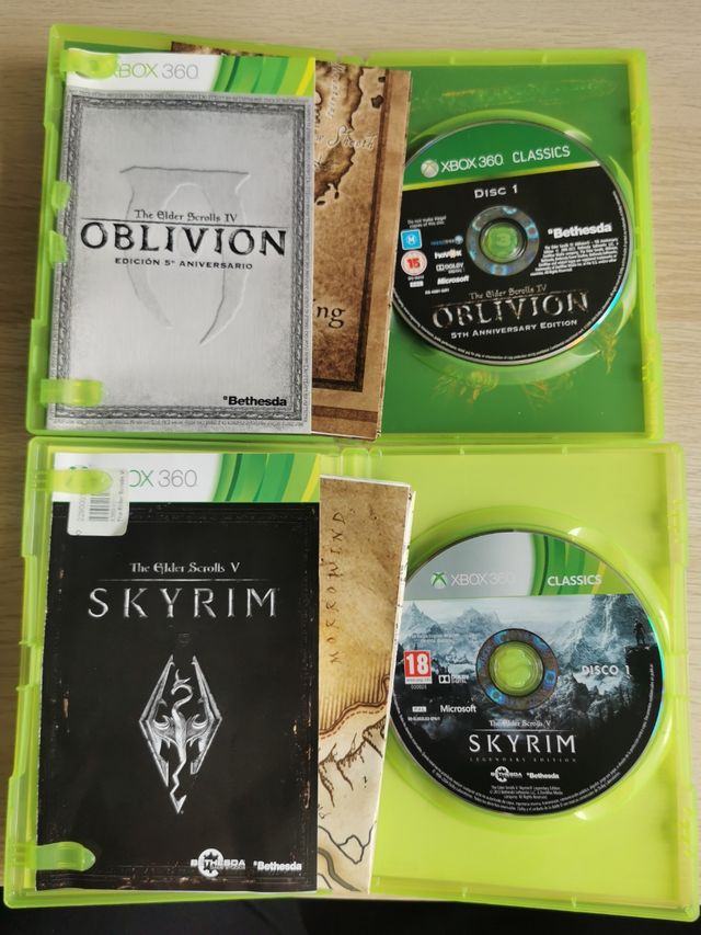 Saga The Elder Scrolls IV y V