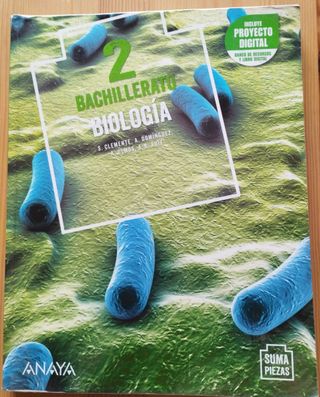 Biología 2 Bachillerato Anaya 