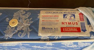 Colchón y somier