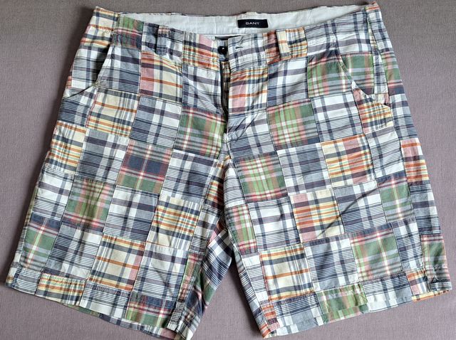BERMUDA HOMBRE GANT CUADROS