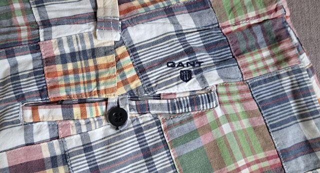 BERMUDA HOMBRE GANT CUADROS