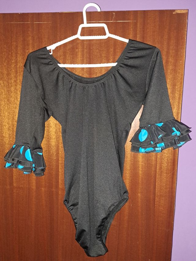 Falda flamenca con body a juego