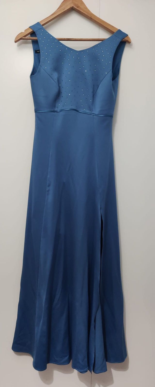 Vestido comprido azul Ana Sousa