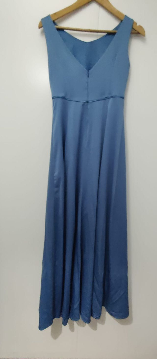 Vestido comprido azul Ana Sousa