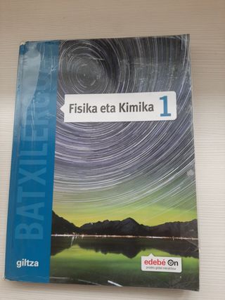 Libro Fisika eta química 1°bachiller