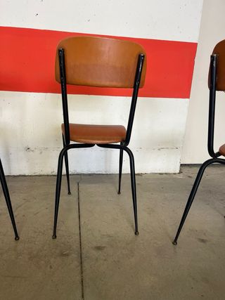 Sedie vintage in pelle