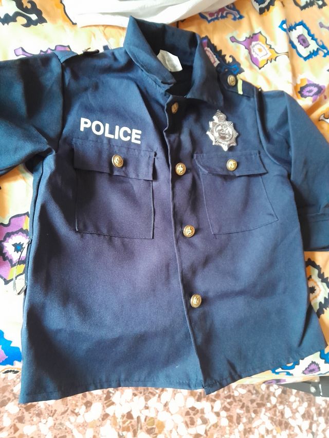Disfraz de policia