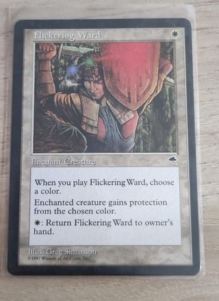 Carta Magic Flickering Ward