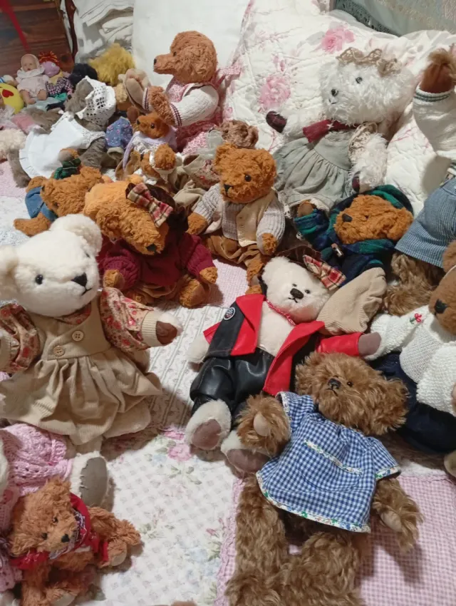 Ositos de colecion. A 7 euros unidade