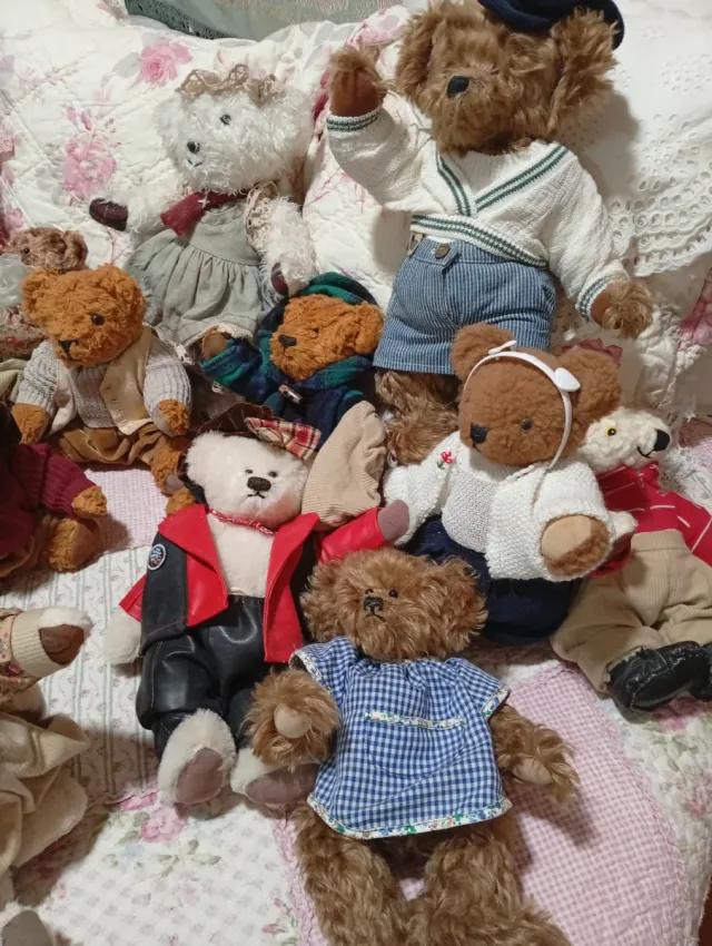 Ositos de colecion. A 7 euros unidade