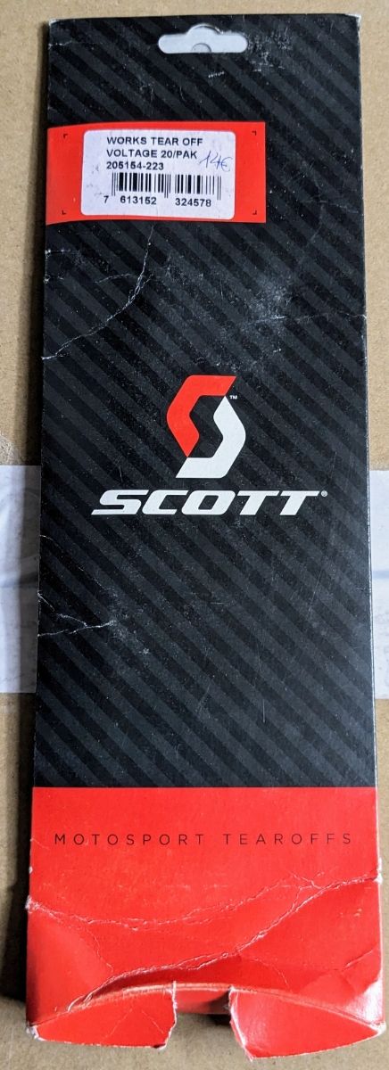Lenti a strappo occhiali Scott voltage