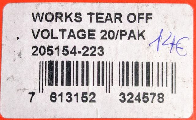 Lenti a strappo occhiali Scott voltage