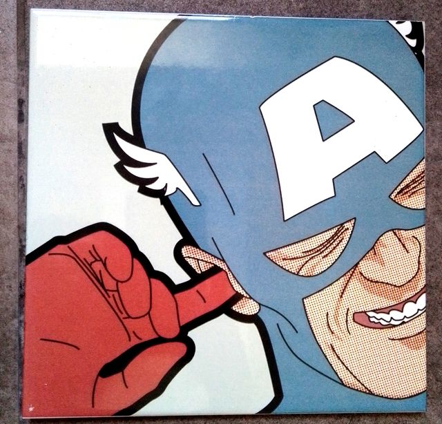 Loseta de decoración Capitán América