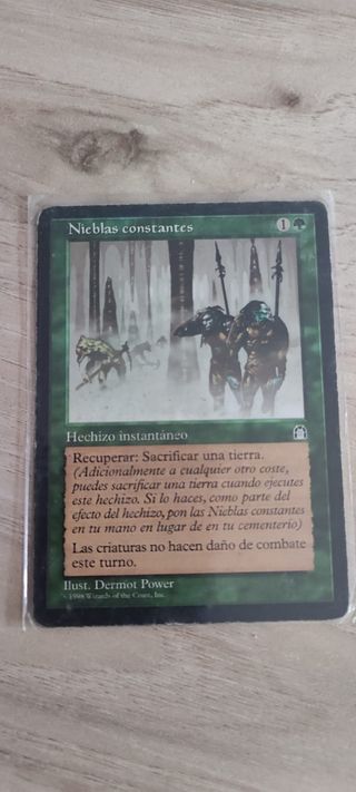 Carta Magic Nieblas Constantes
