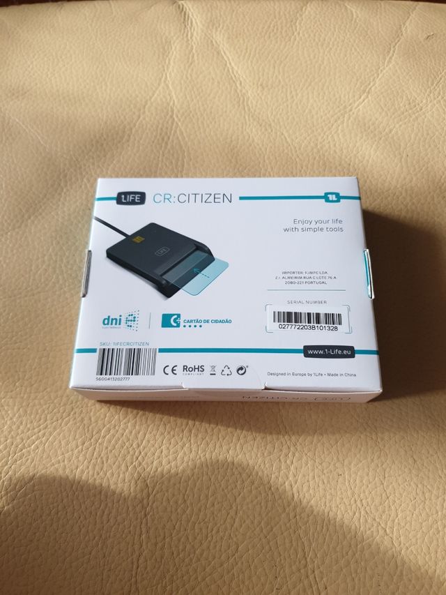 Leitor de cartão de cidadão / DNI