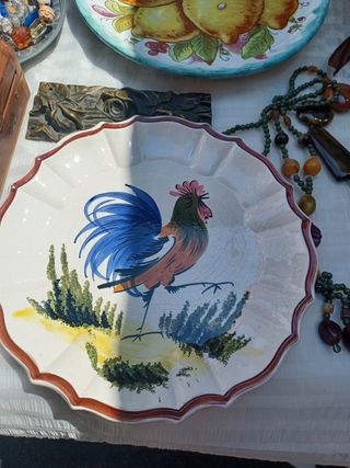 Piatto ceramica Bassano