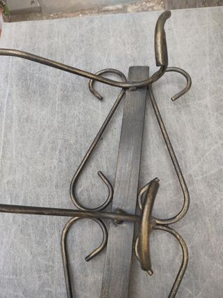Percha forja