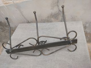 Percha forja