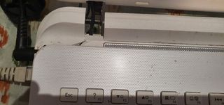 Toshiba Satellite blanco
