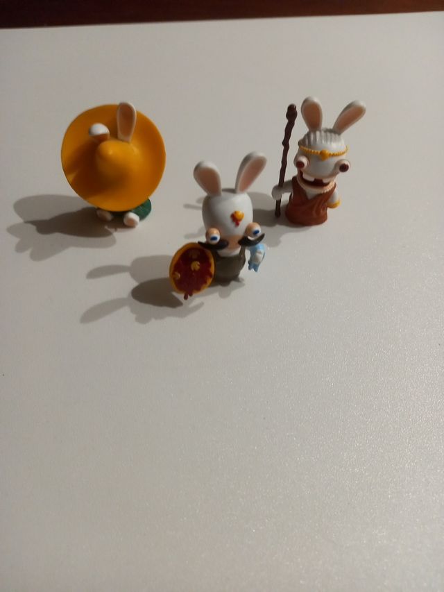Figuras Rabbids por el mundo