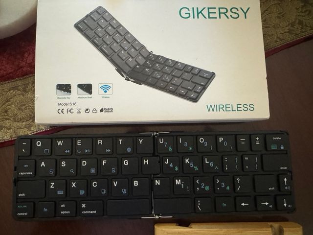 Teclado plegable inalambrico wireless / bluetooth
