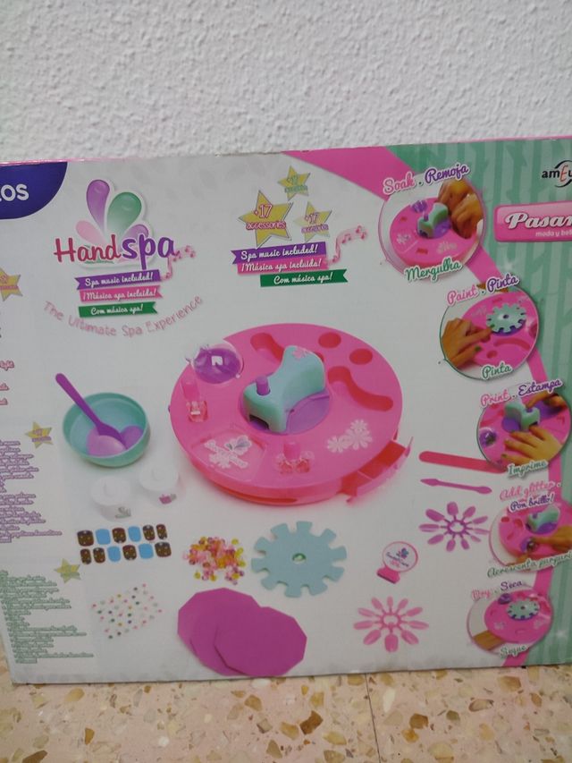 Juego de spa de manos