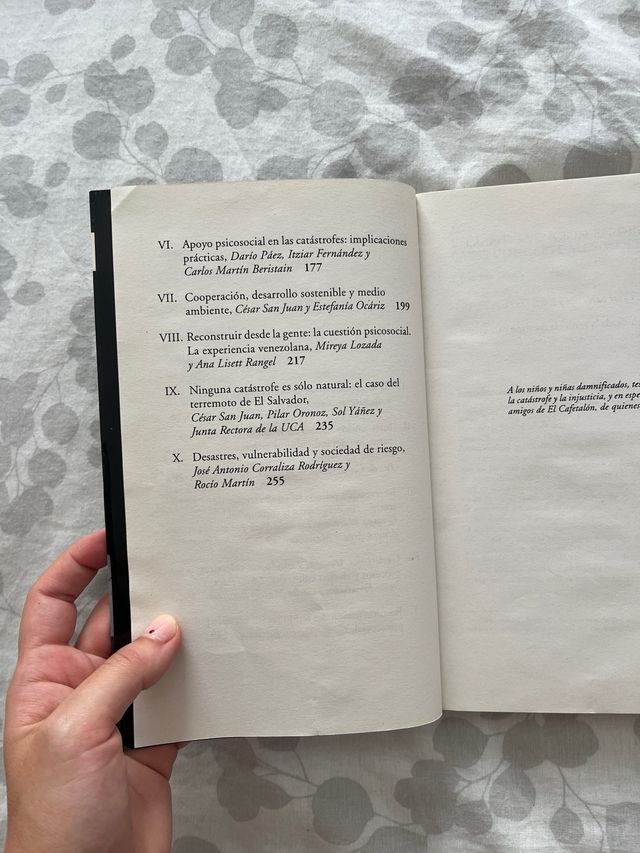 Catástrofes y ayuda de emergencias