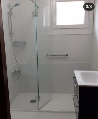 Cambio de bañera por plato de ducha.
