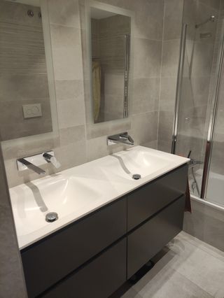 Cambio de bañera por plato de ducha.